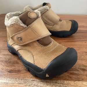 Keen Kootenay leather kids boots